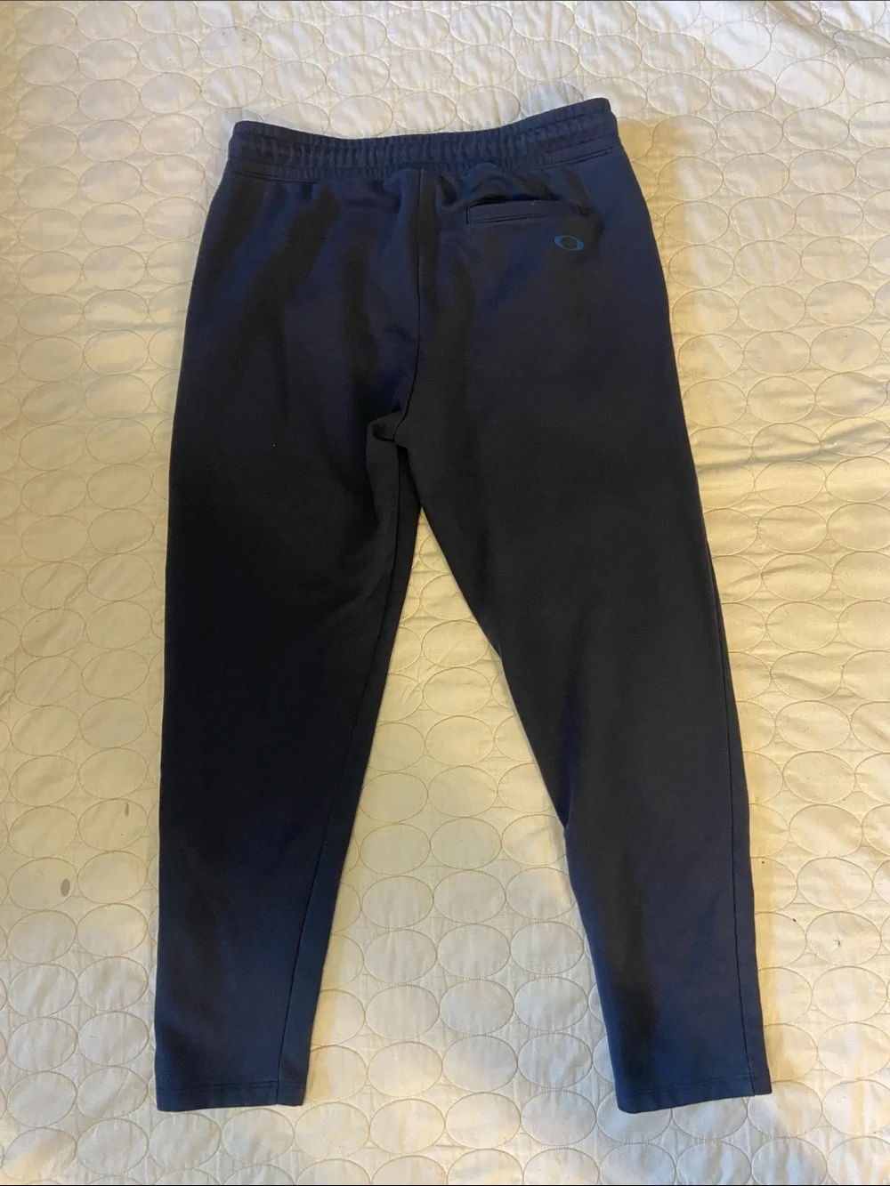 Oakley Men's Navy Blue Jogger Sweatpants with Drawstring